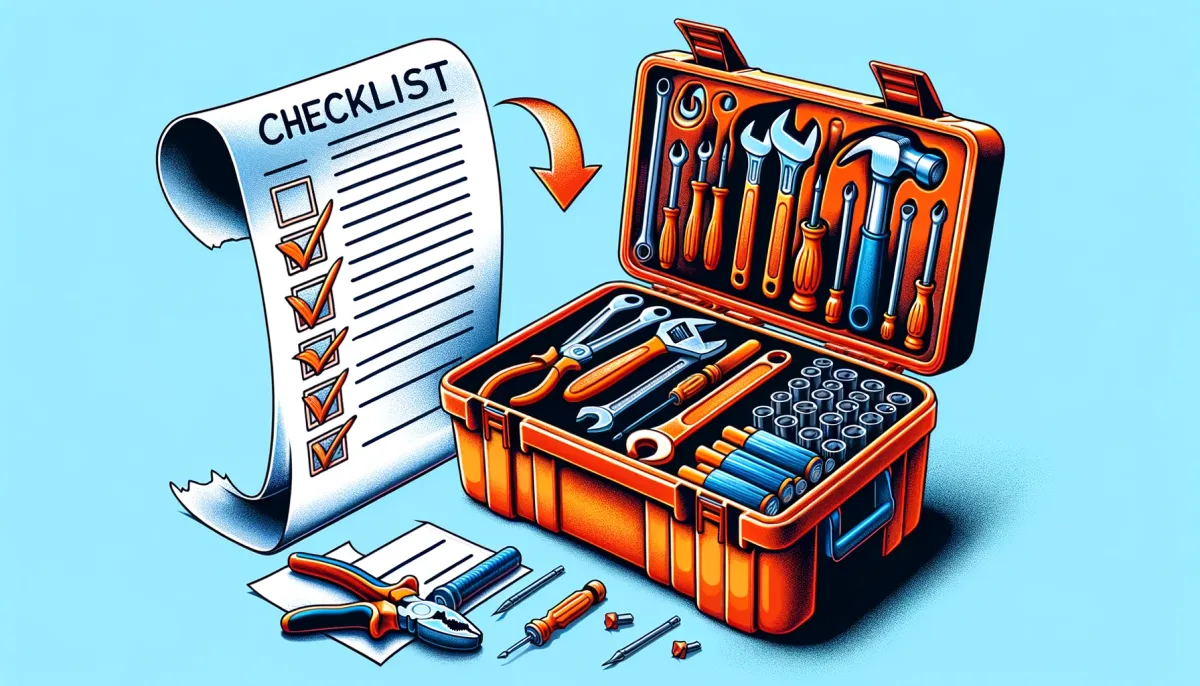 The checklist is just the beginning, part 1